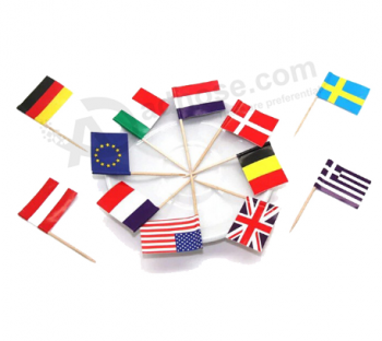热销国家迷你国家牙签国旗