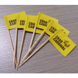 papel desechable cooperplate palillos de madera selecciones de bandera