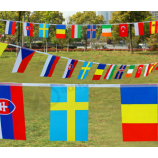 Bunting flags standard size the world cup soccer bunting sport