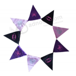 logo print driehoek pvc wimpel bunting banner
