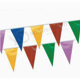 plastic wimpels vlaggen driehoekige vlaggen PE wimpel banner string vlaggen