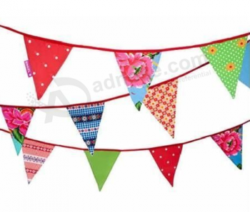 Promotional pennant bunting banner flag small string flag
