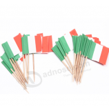 toppers bandeira buffet sanduíche palitos de madeira