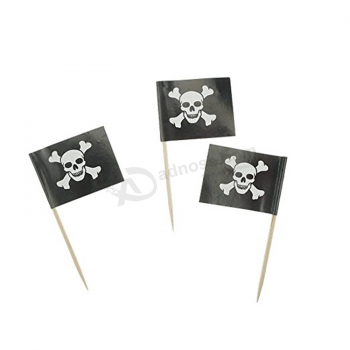 desempeño bandera pirata palillo mexicano personalizado