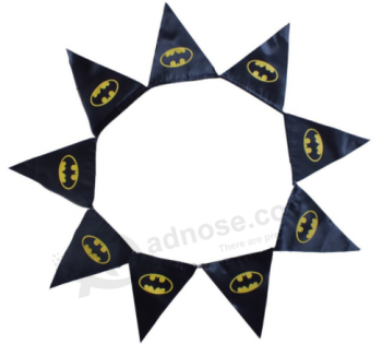 Custom Logo Hanging String Bunting Pennant Flag