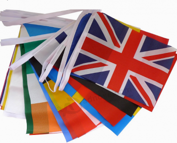 High Quality National String Flag Rectangle Bunting Flag