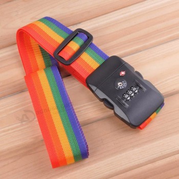 Ceinture en nylon solide à bretelles croisées de voyage pour sac de valise fournisseur
