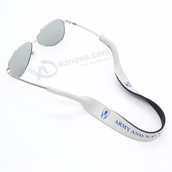 pulseira de óculos de segurança personalizada, suporte de óculos de neoprene