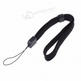 Kaufen Sie schwarze Lanyard Strap Handgelenk Lanyard für Handy oder Telefon