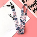 Brauch Zwei Farben Siebdruck ID-Abzeichen Inhaber personalisierte Lanyard