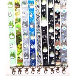 cinturini per collo a strisce animalier porta badge badge ghepardo di alta qualità