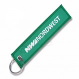 professionele borduurfabrikant custom goedkope Key hang tags