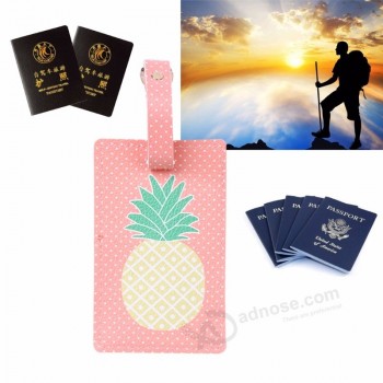 批发手提箱行李标签，带姓名地址持有人