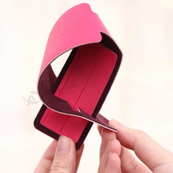 Étiquette de bagage rouge pour valises en gros