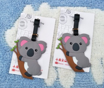 定制批发硅胶行李箱标签
