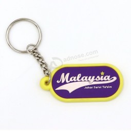 venda por atacado chaveiro pvc com logotipo personalizado