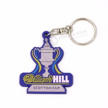Porte-clés promotionnel personnalisé en PVC doux Led