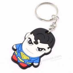 Portachiavi personalizzato in gomma morbida portachiavi in ​​PVC