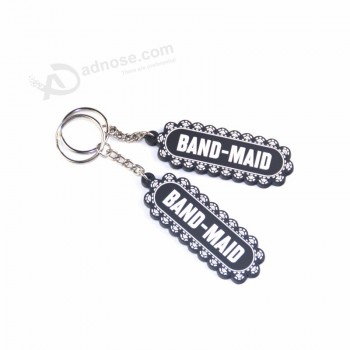 Großhandelsfabrikandenkengeschenke, die Buchstaben PVC keychains prägen