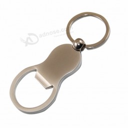 Keychain apribottiglie in metallo personalizzato vuoto di alta qualità OEM