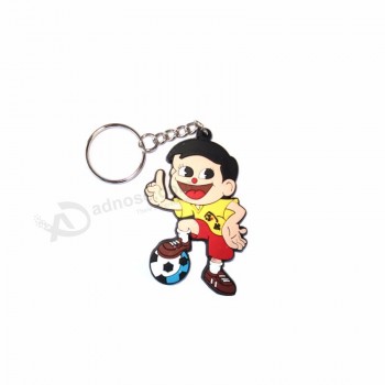 Hot selling cartoon figuur PVC rubberen sleutelhanger