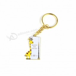 förderung fabrik billige benutzerdefinierte zink-legierung metall keychain