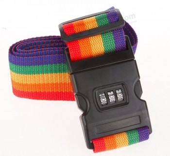 Sangle de bagage de voyage avec serrure à combinaison
