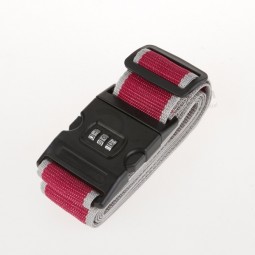 Ceinture de sécurité Sangle Bagage Sac à dos Ceinture Mots de passe Serrure