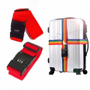 serrure promotionnelle personnalisée sangle de bagage Sangle de bagage