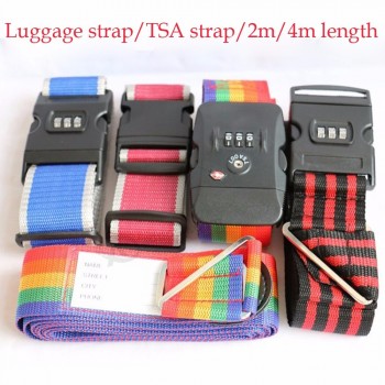 2m*5cm luggage strap with metal buckle