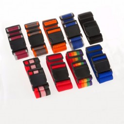 PP material 3 dials combination custome travel luggage strap
