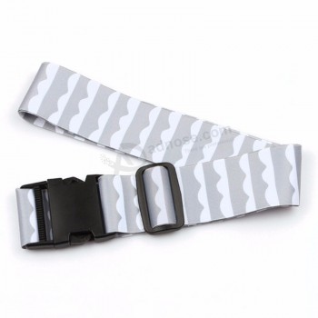 Ceinture à bagages rétractable spéciale personnalisée de haute qualité avec boucle de détachement
