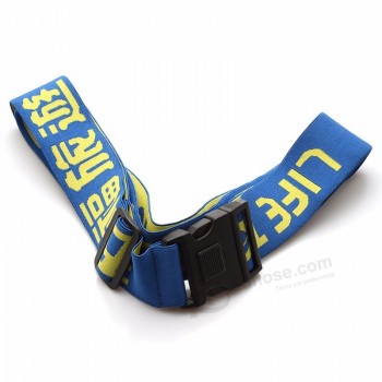 Ceinture de bagages tissée de haute qualité OEM d’usine avec boucle réglable