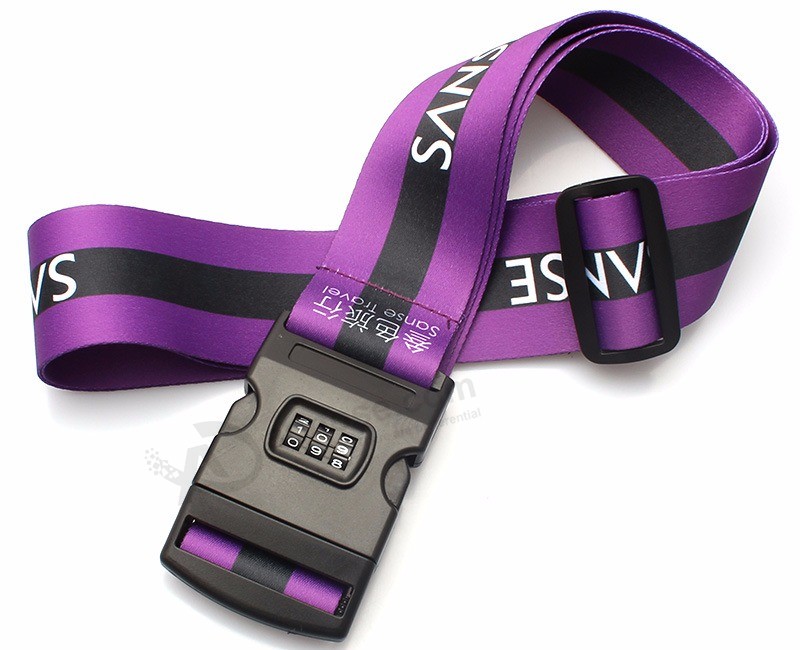 Correa de cinturón de etiqueta de escala digital de equipaje personalizado profesional con cerradura