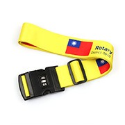 Hot selling Printed bright Color for travel Suitcase luggage Strap