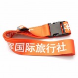 带塑料断开扣的travelpro行李带，用于手提箱旅行带