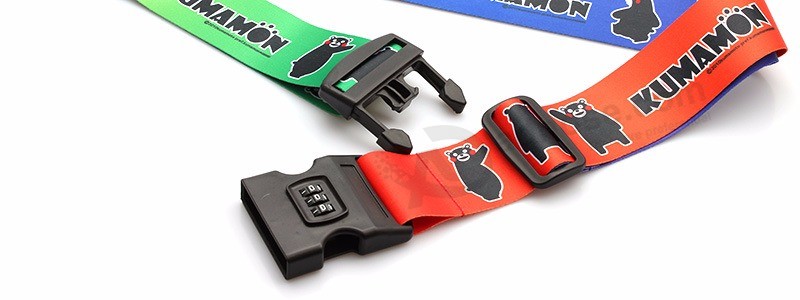High Strength Polyester Belts Suitcase Luggage Packing Straps with Number Lock