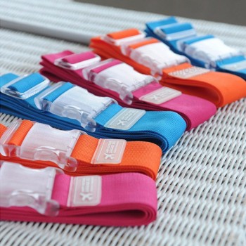 Travelpro Sangles de bagages Sangles élastiques réglables Voyage Emballage facile Ceinture à bagages Ceinture à boucle en métal Ceintures de fermeture