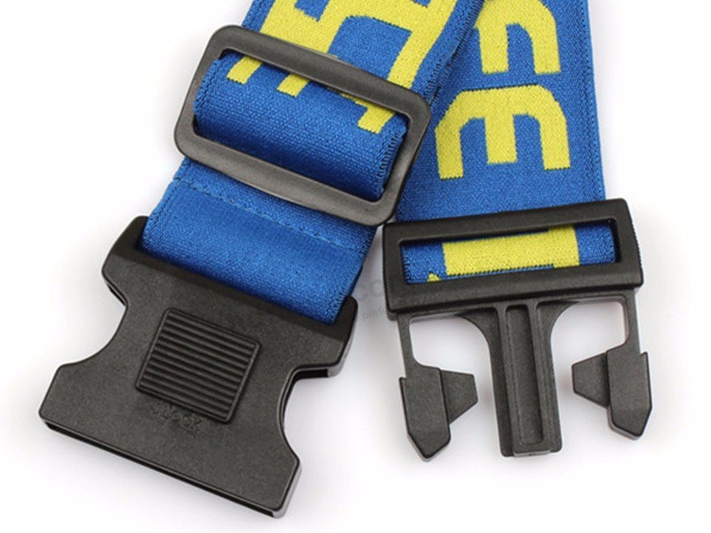 Professional custom Elastic adjustable Detachable buckle Luggage Belt