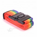 wholsale travel luggage strap adjustable with password lock