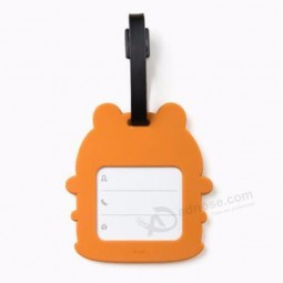 etiqueta de equipaje de pvc suave 3D personalizada / etiqueta de equipaje de goma