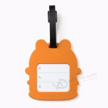 kundenspezifischer weicher PVC-Gepäckanhänger 3D / Gummigepäckanhänger