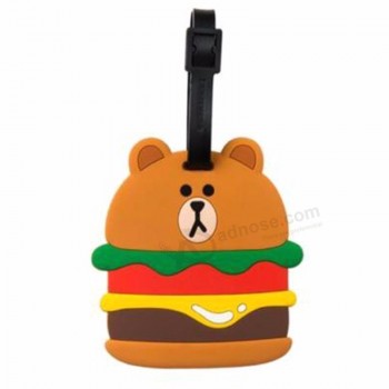 Étiquette de bagage personnalisée en PVC OEM personnalisée