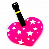 relatiegeschenken aangepaste zachte pvc rubberen bagagelabel