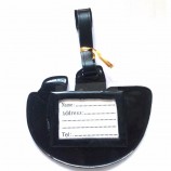 groothandel blanco reizen aangepaste pvc bagagelabel