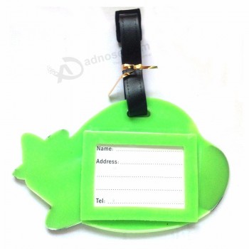 Soft Pvc Luggage Tag Luggage Name Tag suitcase Address Tags