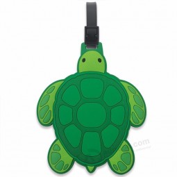 低価格で楽しいソフトポリ塩化ビニール旅行荷物タグ