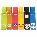 Personalized Luggage Tag Custom Logo Bulk Soft Pvc Luggage Tag