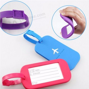 Étiquettes à bagages en PVC personnalisées sur mesure