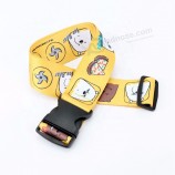 custom logo pattern personalised luggage strap